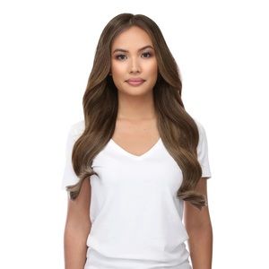 Bellami Silk Seam Walnut Brown 16in Extensions